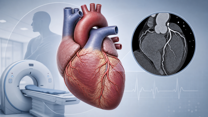 TARGETCTCA Found No Benefit for Routine CT Coronary Angiography