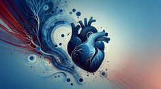 Aortic valve with metabolic risk overlay suggesting future aortic stenosis risk
